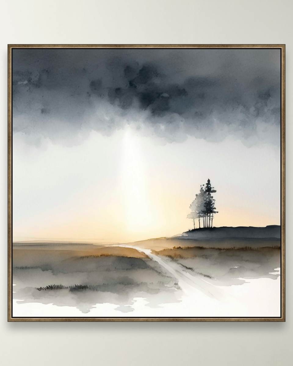 "Soft Sunrise" Framed Giclee